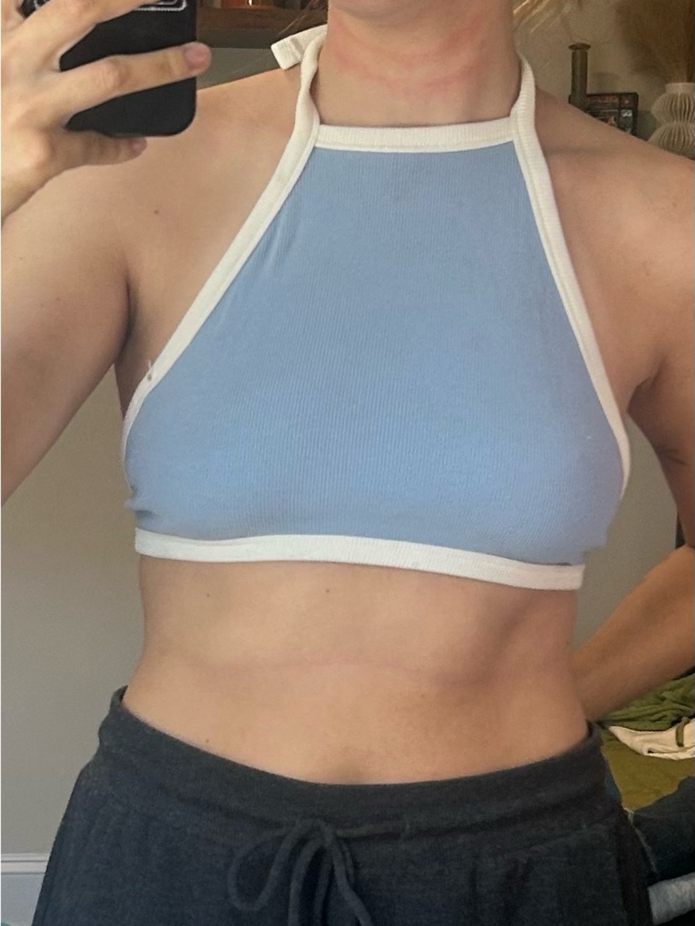 Garage Halter Crop Top